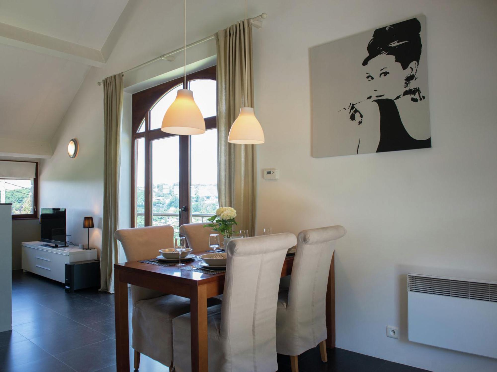 Luxury Apartment In Malmedy With Bubble Bath Bagian luar foto